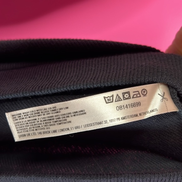 Free People Mini Skirt Set "Social" black size XS - Picture 11 of 11